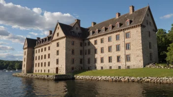 Et historisk slott og en bygning på Bygdøy i Oslo, Norge.