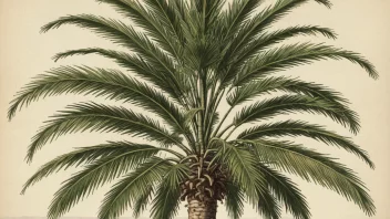 Et bilde av en palme fra Arecaceae-familien.