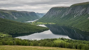 Et naturskjønt bilde av Frydenlunds i Norge, som viser dets naturlige skjønnhet.