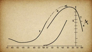 En graf som viser en matematisk funksjon med usikkerhet.