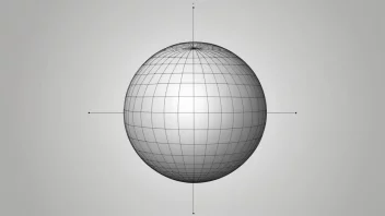 En 3D sferoidform med en tydelig symmetriakse.