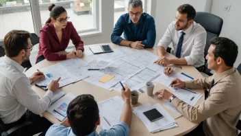 Arbeidstakere fra ulike yrker samarbeider og organiserer seg for å nå felles mål.