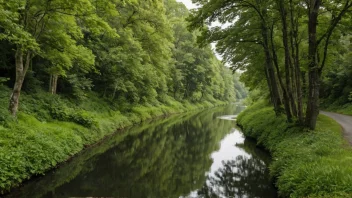 Et pittoreskt bilde av Vegsund, en naturlig vannvei i Norge