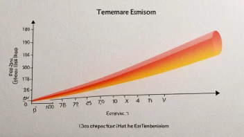 En matematisk modell for varmeutstøting, med en graf som viser sammenhengen mellom temperatur og varmeutstøting.