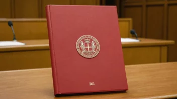 En rapport fra Stortinget, med en rød omslag og et hvitt logo.