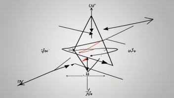 En illustrasjon av et geometrisk punkt som representerer tyngdepunktet til et objekt.