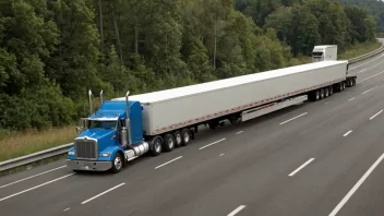 En sidetrailer er en type tilhenger som brukes til å transportere store og tunge laster.