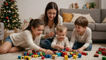 En familie som nyter kvalitetstid sammen, og viser gleden og lykken som barn bringer.