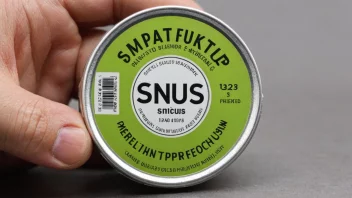 En boks snus