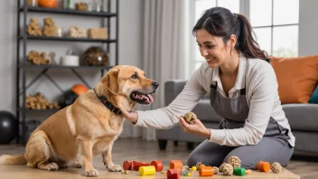 En hundetrener som jobber med en hund for å forbedre dens ferdigheter og atferd.