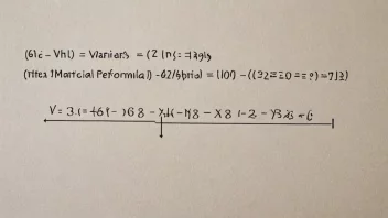 En matematisk formel som representerer et differanseuttrykk.