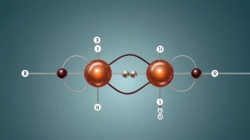 En illustrasjon av en redoksreaksjon, hvor elektronene overføres fra ett stoff til et annet.