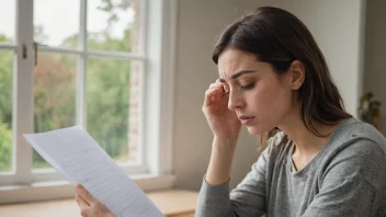 En person som sitter i et stille rom, ser ettertenksom og introspektiv ut, med en notatbok og penn i hånden.