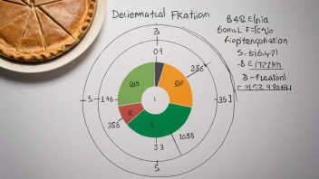 Et bilde som illustrerer konseptet desimalbrøk.