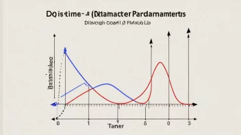 En matematisk illustrasjon av en distanseparameter.