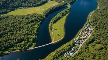 Mjøndalen, en sjarmerende by i Norge