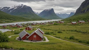 Et vakkert samelandskap i Nord-Norge.