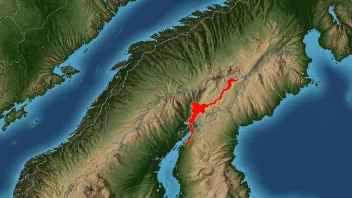 Et kart over Norge med regionen SørvestNorge markert