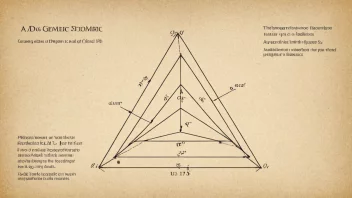 Et bilde som illustrerer begrepet flategeometri.