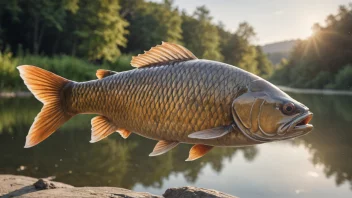 Et bilde av en karpefisk, som representerer familien Cyprinidae.