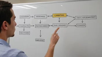 En person som analyserer et vanlig problem eller en situasjon.