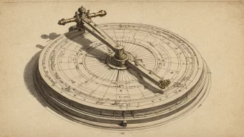 Et astrolabium er et gammelt astronomisk instrument som ble brukt til navigasjon og astronomi.