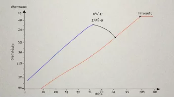 En graf som viser sammenhengen mellom en skalaeringsvariabel og et målt fenomen.