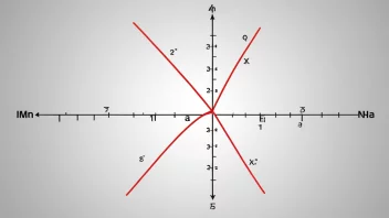 En matematisk funksjon med en gradient, som viser maksimum og minimum punkter.