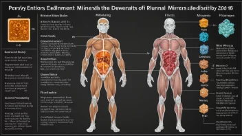 Et bilde som illustrerer betydningen av mineraler for menneskekroppen.