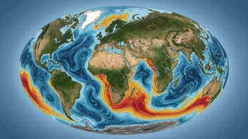 Sirkulasjonsstrømninger i havet spiller en viktig rolle i å regulere jordens klima og værmønster.