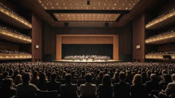 En konsert med en morgenkonsert