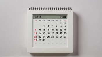 Et bilde av en kalender eller klokke som viser en 24-timers periode, som representerer en dagsperiode