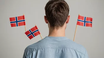 Et bilde som illustrerer begrepet å neglisjere eller ignorere noen rettigheter, med en hint av norsk kultur