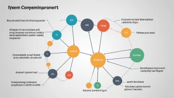 En illustrasjon av et system med flere komponenter, hvor en komponent er fremhevet som indekskomponenten.