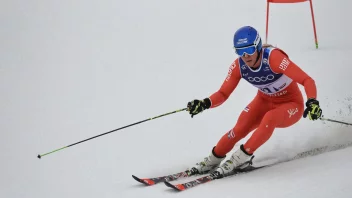 En norsk skiløper i aksjon, med en legendarisk status i sporten.