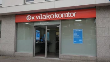 Et valutakontor i Norge.