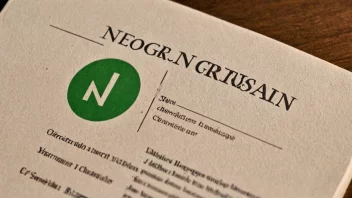 Et bilde som representerer den norske grunnloven med en grønn hake, noe som indikerer noe som er i samsvar med grunnloven.