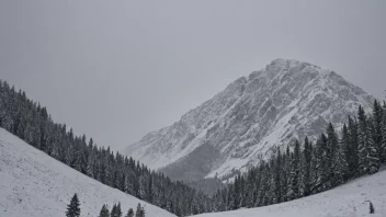 Et sjeldent og spektakulært snøfenomen i fjellet.