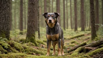 En løsskutte i sitt naturlige habitat, viser sin jaktferdighet