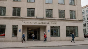 En bygning som huser en trafikkforsikringsorganisasjon i Norge.