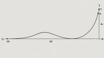 Et bilde som viser en kurve med en midakse, og som illustrerer det matematiske begrepet.