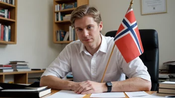 En person som studerer norsk språk og kultur.