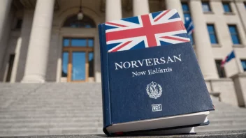 Et bilde som representerer norsk lovgivning.