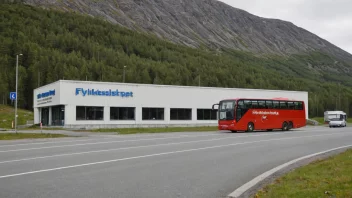 Et foto av en bygning som huser et fylkesfellesskap i Norge.