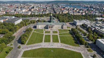 Stortingsplassen i Oslo er et offentlig område foran Stortinget.