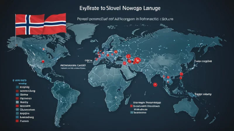 norsk språk, globalisering, språkutvikling, teknologi, kulturell påvirkning