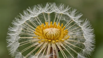 En melkebøtte i full blomst, med en lys gul midte og delikate kronblader.