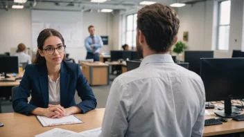 Et bilde som illustrerer begrepet avlingsforhold på en arbeidsplass.