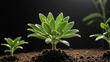 Et bilde av en plante eller et mikroorganisme som bruker fototrofi til å produsere energi.