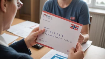 En person som mottar økonomisk støtte fra den norske staten.